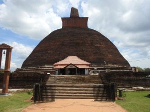 Stupas in Sri Lanka